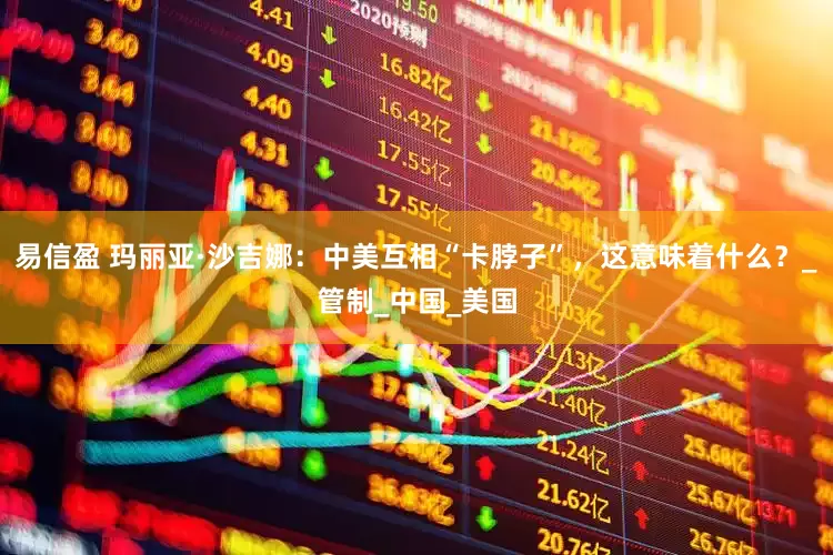 易信盈 玛丽亚·沙吉娜：中美互相“卡脖子”，这意味着什么？_管制_中国_美国