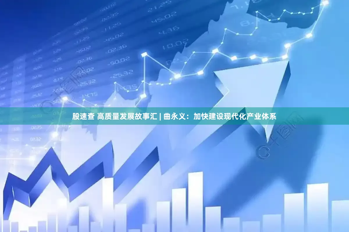 股速查 高质量发展故事汇 | 曲永义：加快建设现代化产业体系