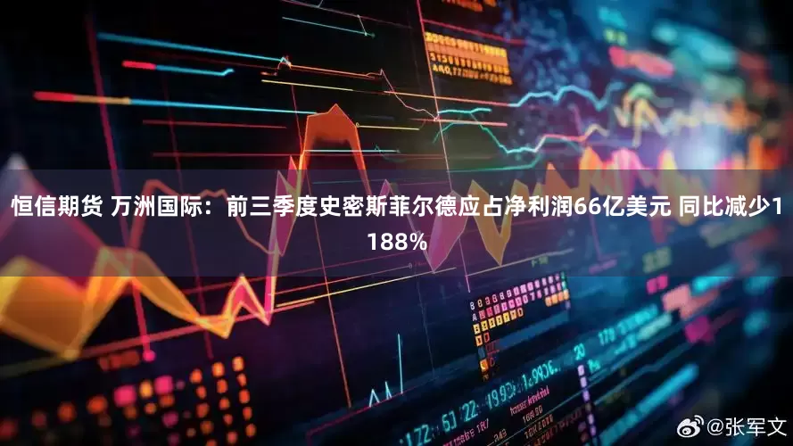 恒信期货 万洲国际：前三季度史密斯菲尔德应占净利润66亿美元 同比减少1188%