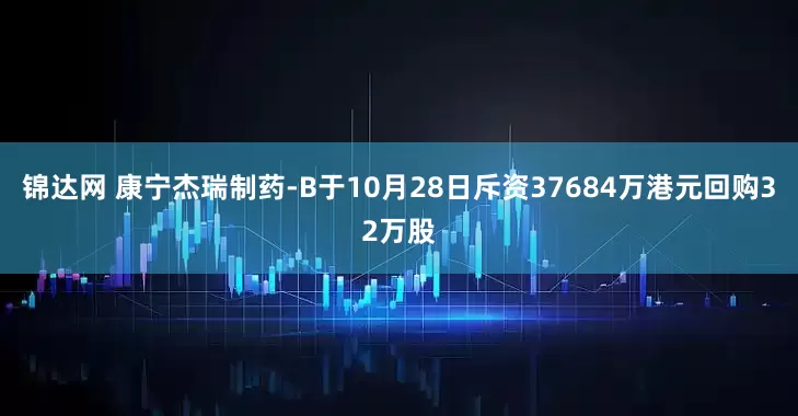 锦达网 康宁杰瑞制药-B于10月28日斥资37684万港元回购32万股